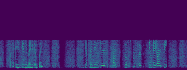Input speech spectrogram from the repository demo.